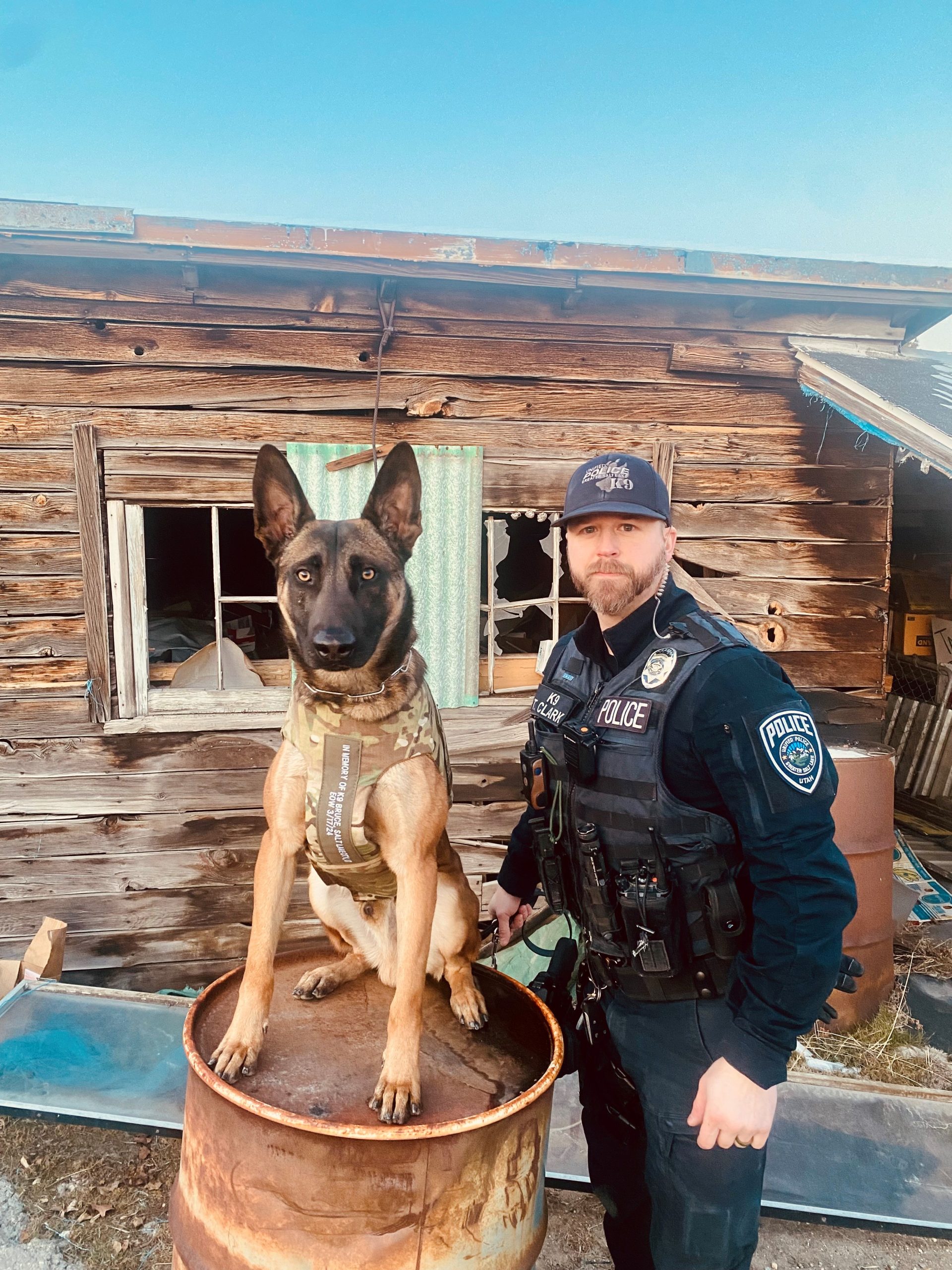 K9 Pyro Receives Body Armor Donation