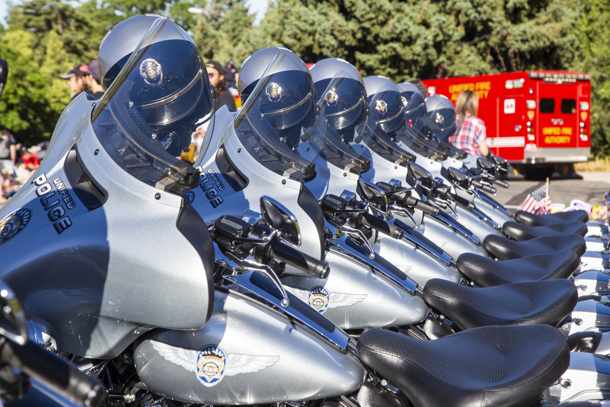 Millcreek Parade - Motors waiting to start